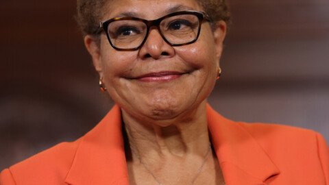 Gavin Newsom endorses Karen Bass for LA mayor: ‘I believe in her’