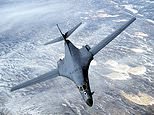 The US bombers heading to the UK for ‘the big one’: RAF Fairford awaits arrival of fleet of B1 aircraft from Texas base that can carry 34 tonnes of ordnance on every mission