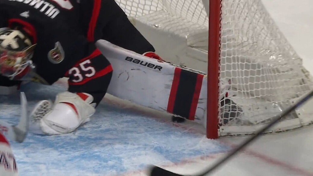 Canadiens’ Texier scores wraparound goal as puck just barely crosses line