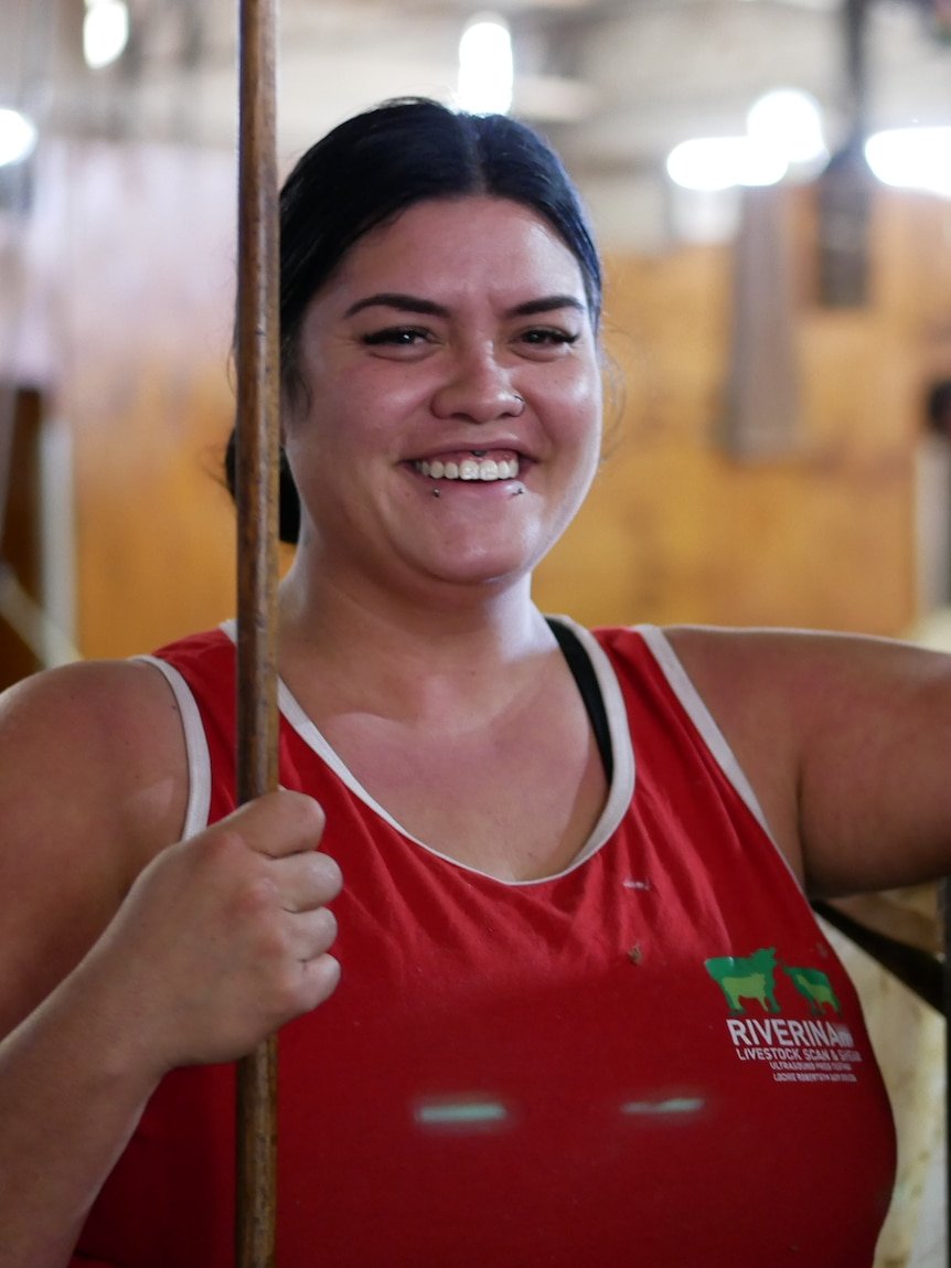 From the salon to the sheds: How Brittnee found her passion in shearing