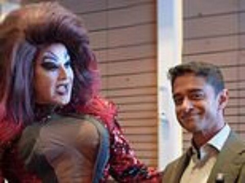 Millionaire tech mogul trying to take Nancy Pelosi’s congressional seat is mercilessly mocked by locals as he gets drag queen to endorse him