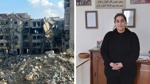 Forced from their homes by Israeli bombing, displaced Lebanese face uncertainty and sectarian tensions