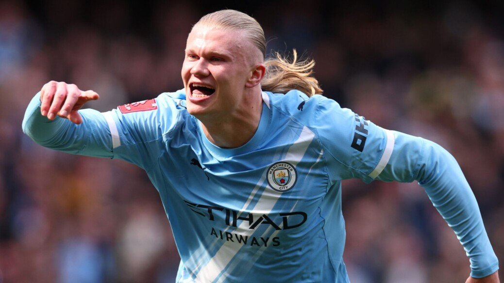 Haaland hat-trick fires Man City past Liverpool into FA Cup semi-finals