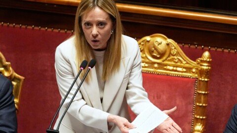 Meloni hails arrest of top crime family suspect after raid at an Italian resort