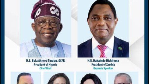 Tinubu Named Chief Host, Zambia’s Hichilema to Deliver Keynote at World Public Relations Forum in Abuja