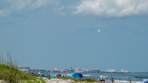 SpaceX marks May Day, National Space Day with Starlink mission on a Falcon 9 rocket from Cape Canaveral