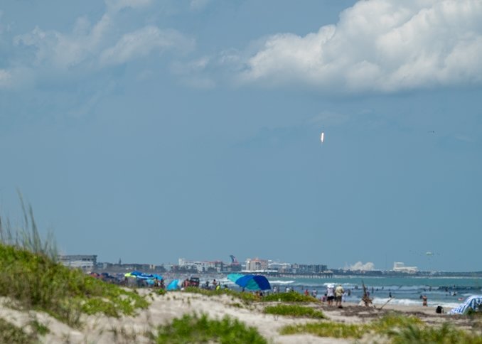 SpaceX marks May Day, National Space Day with Starlink mission on a Falcon 9 rocket from Cape Canaveral