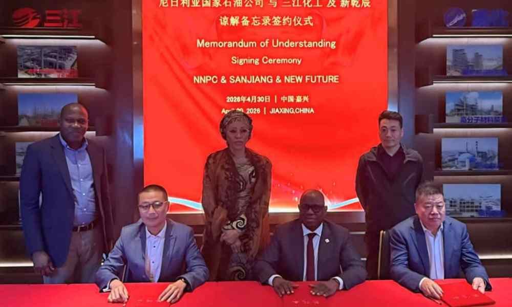 NNPCL, China firms sign MoU to restore Port Harcourt, Warri refineries