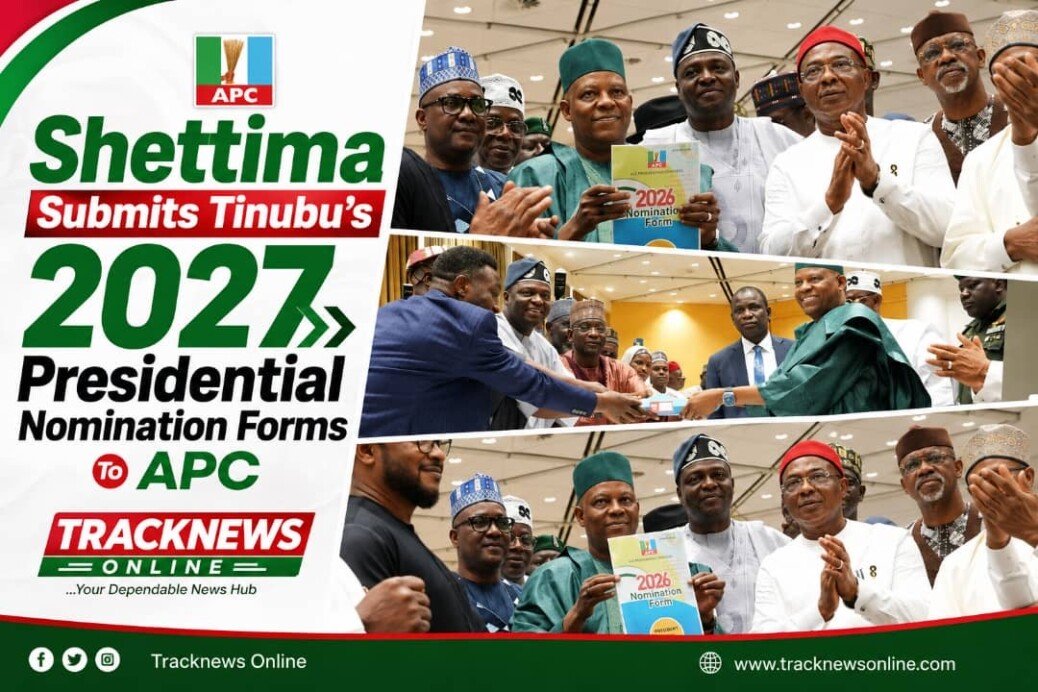 Shettima Submits Tinubu’s 2027 Presidential Nomination Forms To APC