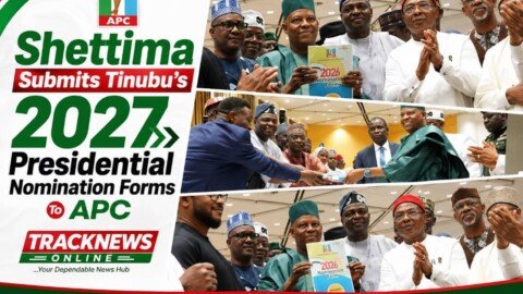 Shettima Submits Tinubu’s 2027 Presidential Nomination Forms To APC
