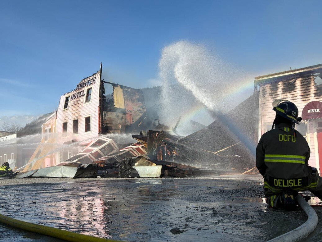 Iconic 125-year-old hotel in Dawson City, Yukon, razed by fire