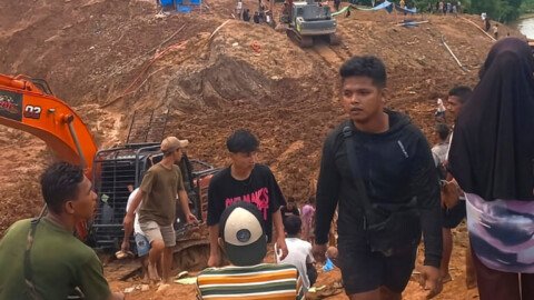 Nine killed at illegal mine in latest Sumatra landslide tragedy as gold surge continues