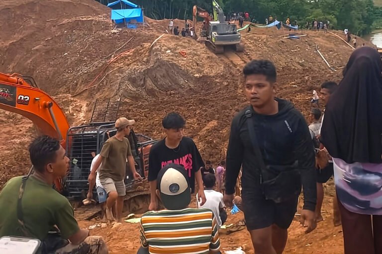 Nine killed at illegal mine in latest Sumatra landslide tragedy as gold surge continues