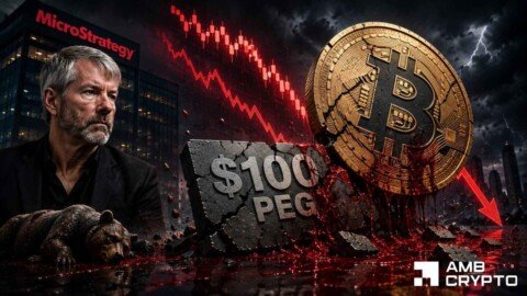Strategy’s $100 peg breaks – Is Bitcoin losing its biggest demand driver?