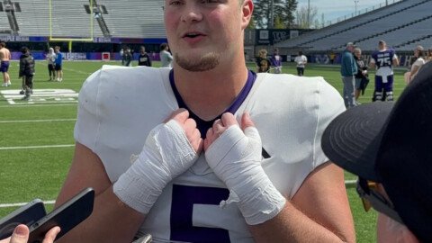 The comfort of home has aided Washington DL Derek Colman-Brusa