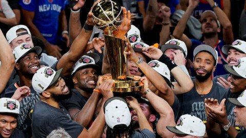 New York blooms in orange and blue fellowship around Knicks