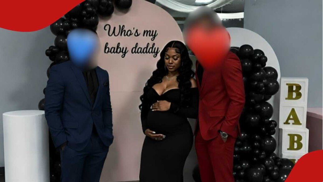 Pregnant woman throws paternity reveal party, invites the 2 potential fathers