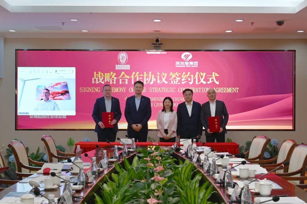 Shenzhen Port and Bureau Veritas partner up for green shipping corridor development