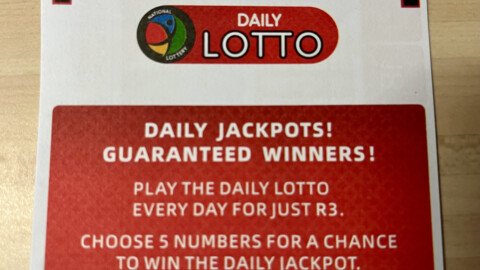 The Daily Lotto results for Friday, 3 July 2026