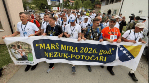 Srebrenica March Sets Off as Thousands Retrace Genocide Survivors’ Path