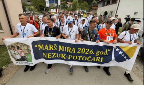 Srebrenica March Sets Off as Thousands Retrace Genocide Survivors’ Path