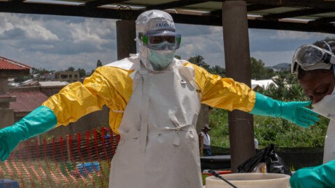 U.S. citizen working for humanitarian organization tests positive for Ebola in DR Congo