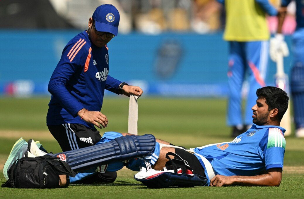 Washington out of India’s third ODI against England