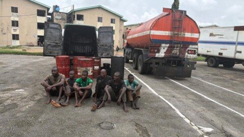 Troops bust illegal bunkering site in Lagos, arrest 6