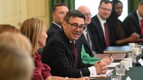 UK leader Burnham gathers his Cabinet after sweeping away Starmer supporters