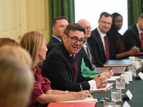 UK leader Burnham gathers his Cabinet after sweeping away Starmer supporters