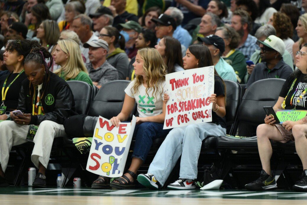 ‘Entire League Is a Disgrace’ – Clay Travis Goes Off on WNBA As Sophie Cunningham Fans Are Asked To Cover Up Shirts Amid Trans Controversy