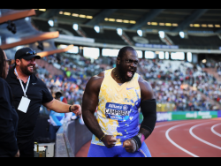 Campbell maintains top form in shot put