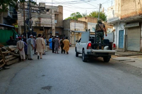 At least 16 killed in suicide attack on police facility in northwest Pakistan