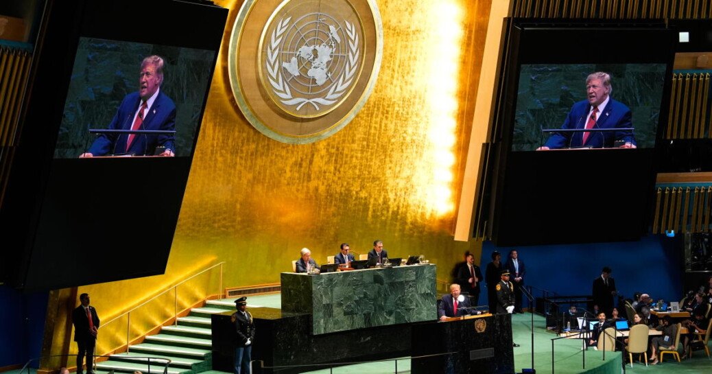 Trump, addressing U.N., threatens to ‘annihilate’ Iran if war continues