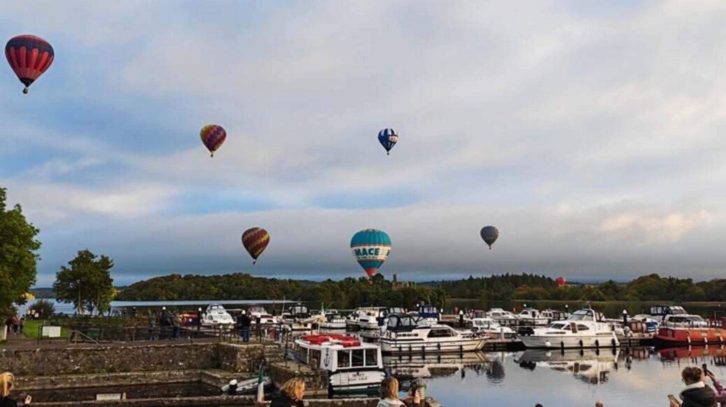 Irish Hot Air Ballooning Championships organisers issue warning after ‘unauthorised’ drone collides with balloon
