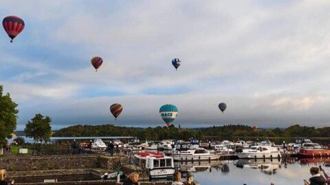 Irish Hot Air Ballooning Championships organisers issue warning after ‘unauthorised’ drone collides with balloon