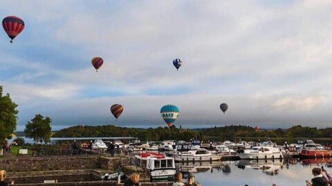 Irish Hot Air Ballooning Championships organisers issue warning after ‘unauthorised’ drone collides with balloon