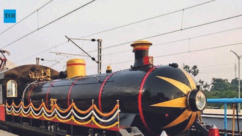 Heritage train journey for film award guests