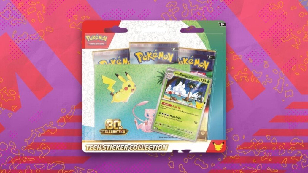The Pokémon TCG 30th Celebration Tech Sticker Collection is under $50 on Amazon — you save over $15