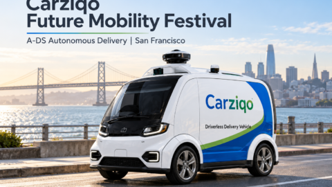 Carziqo Brings A-DS Autonomous Delivery to San Francisco During Future Mobility Festival