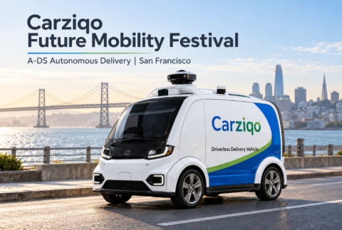 Carziqo Brings A-DS Autonomous Delivery to San Francisco During Future Mobility Festival