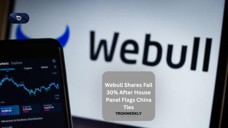 Webull Shares Fall 30% After House Panel Flags China Ties