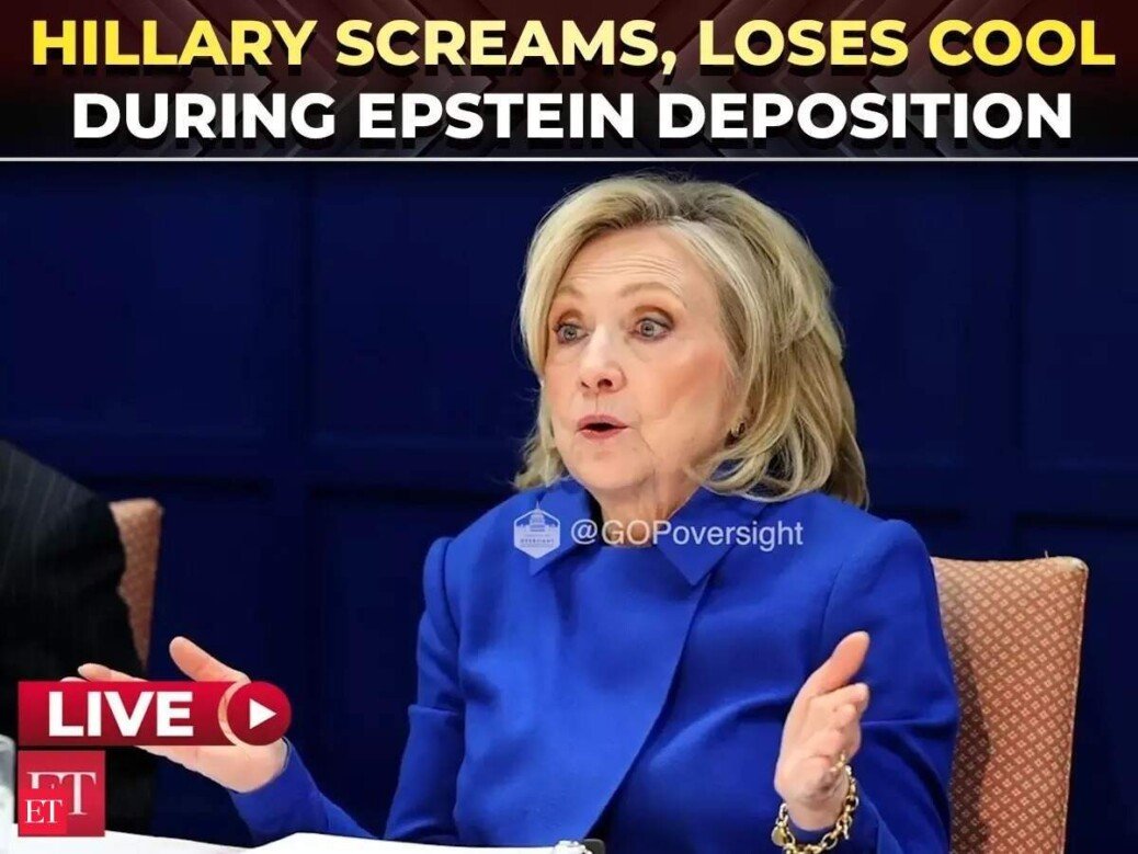 ‘I am done’: Hillary Clinton bangs table, yells and walks out as GOP grills her over Epstein ties