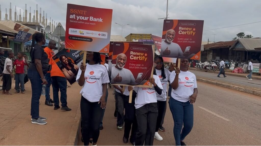 SSNIT intensifies informal sector enrolment drive with Techiman float